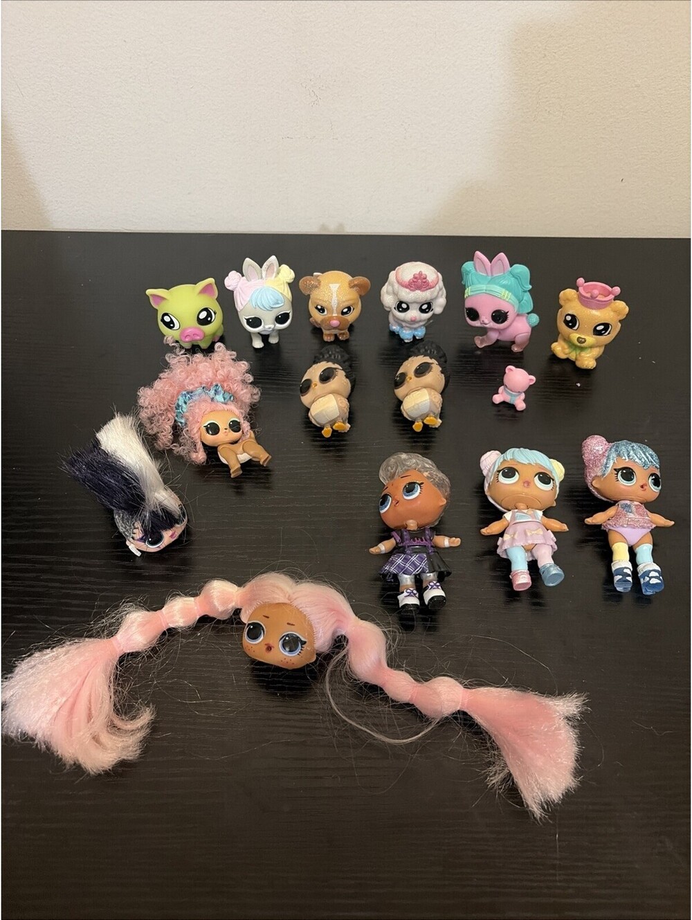 Lot of LOL Surprise Dolls (3 Doll And 10 Pets!)